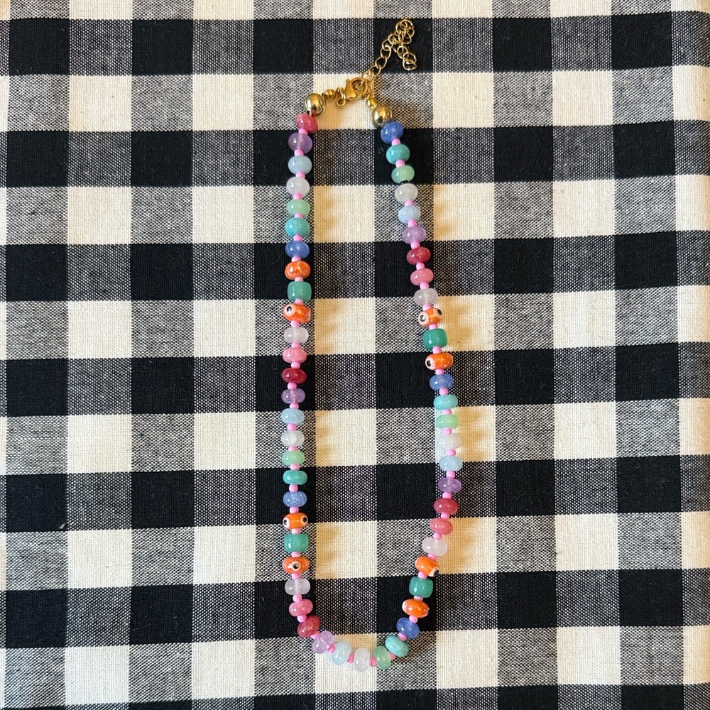 Allie+Bess Poppy Necklace